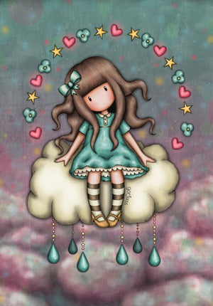 Full Diamond Painting kit - Gorjuss girl