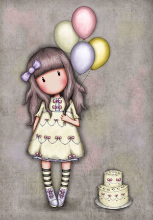 Full Diamond Painting kit - Gorjuss girl
