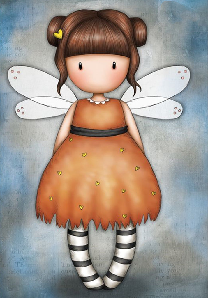 Full Diamond Painting kit - Gorjuss girl