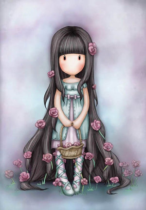 Full Diamond Painting kit - Gorjuss girl