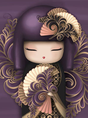 Full Diamond Painting kit - Japanese Muppet Girl