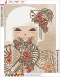 Full Diamond Painting kit - Japanese Muppet Girl