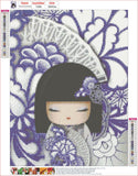 Full Diamond Painting kit - Japanese Muppet Girl