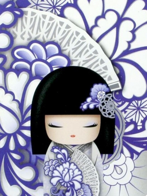 Full Diamond Painting kit - Japanese Muppet Girl