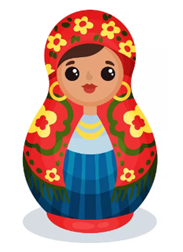 Full Diamond Painting kit - Russian doll
