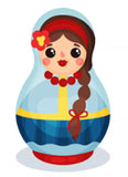 Full Diamond Painting kit - Russian doll