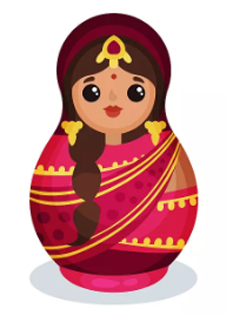 Full Diamond Painting kit - Russian doll