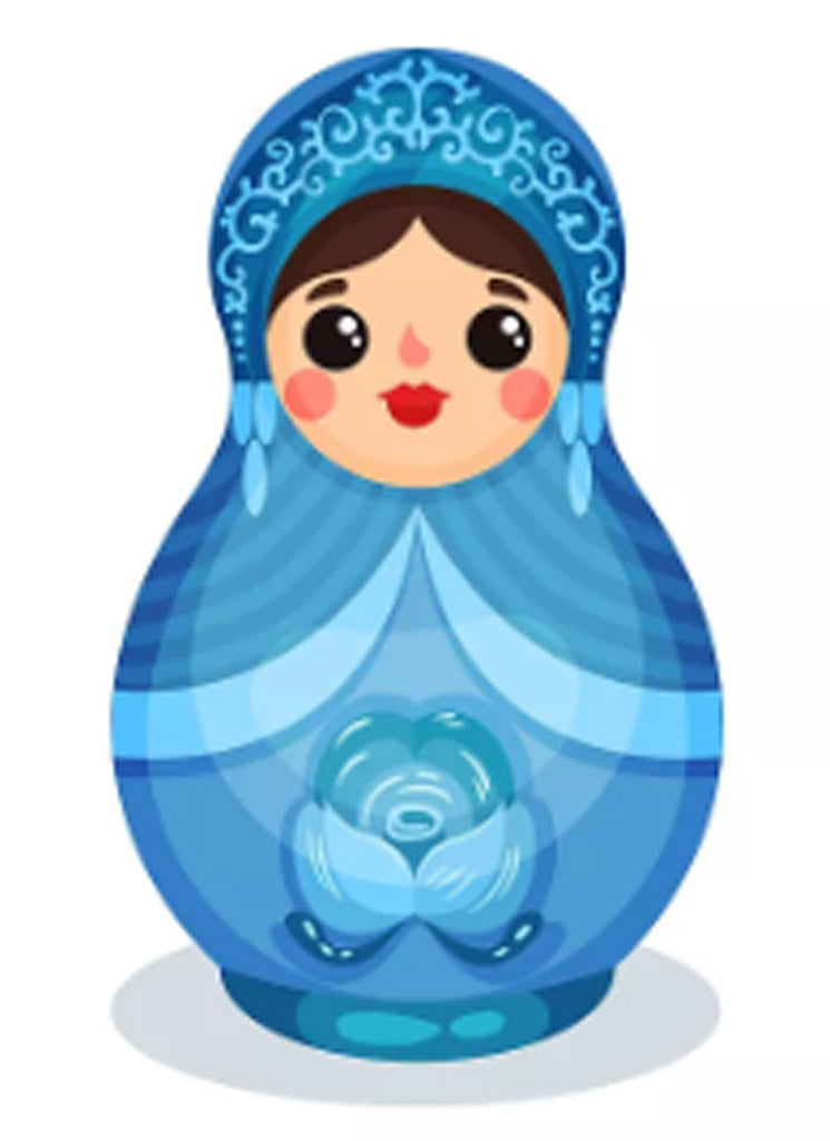 Full Diamond Painting kit - Russian doll
