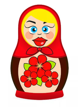 Full Diamond Painting kit - Russian doll