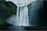Full Diamond Painting kit - Beautiful waterfall