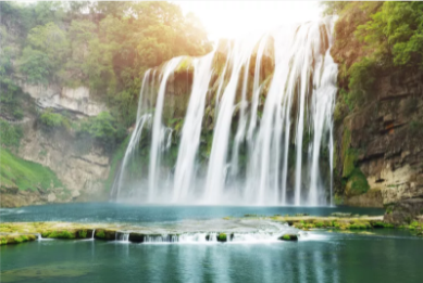 Full Diamond Painting kit - Beautiful waterfall