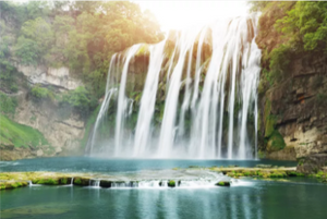 Full Diamond Painting kit - Beautiful waterfall