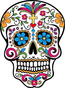 Full Diamond Painting kit - Skull