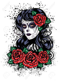 Full Diamond Painting kit - Skull girl