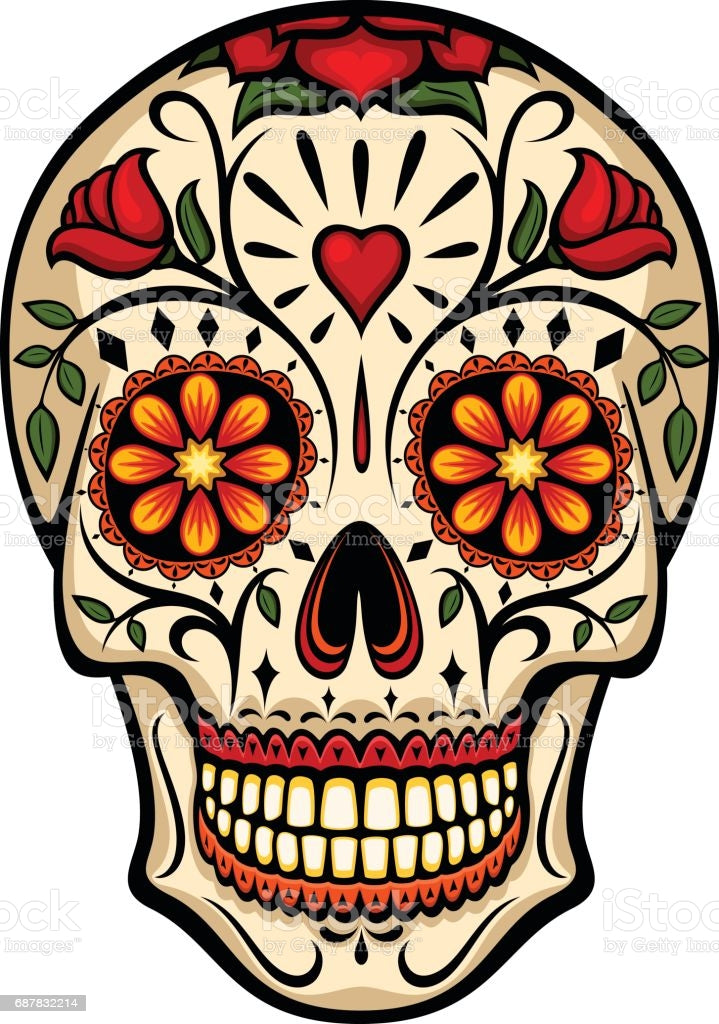 Full Diamond Painting kit - Skull