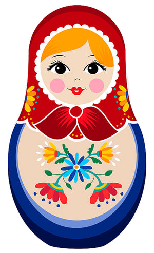 Full Diamond Painting kit - Russian doll