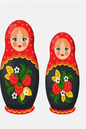 Full Diamond Painting kit - Russian doll