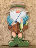 Full Diamond Painting kit - Christmas gnome fishing
