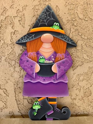 Full Diamond Painting kit - Christmas gnome and frog
