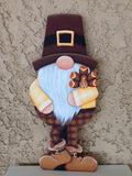 Full Diamond Painting kit - Christmas gnome and bird