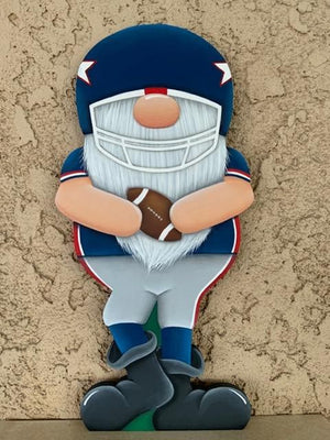 Full Diamond Painting kit - Christmas gnome in baseball outfit