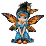 Full Diamond Painting kit - Butterfly Elf