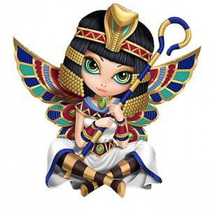 Full Diamond Painting kit - African Elf