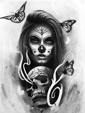 Full Diamond Painting kit - Halloween lady