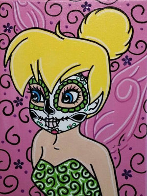 Full Diamond Painting kit - Cartoon Halloween girl