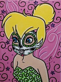 Full Diamond Painting kit - Cartoon Halloween girl