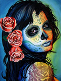 Full Diamond Painting kit - Halloween lady