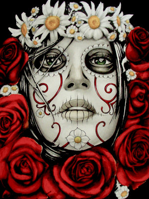 Full Diamond Painting kit - Halloween lady
