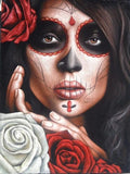 Full Diamond Painting kit - Halloween lady