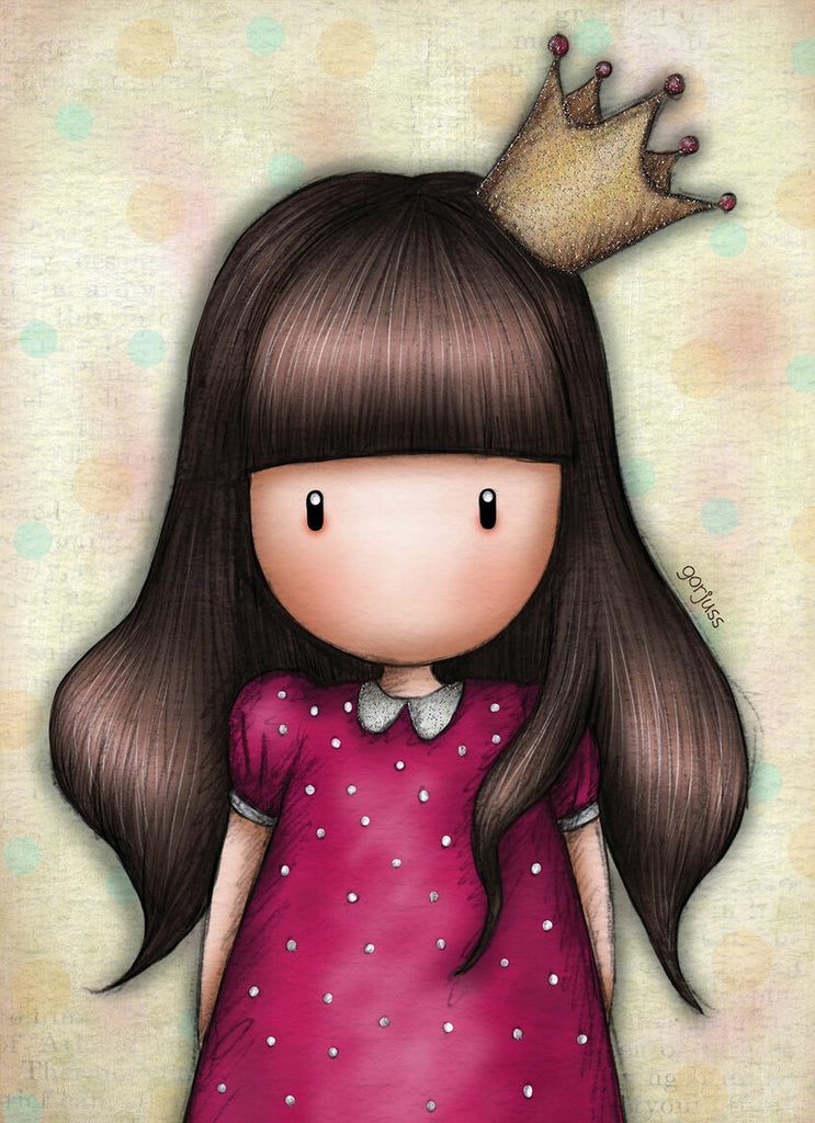 Full Diamond Painting kit - Gorjuss girl - Portrait of a Princess
