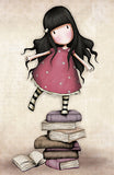 Full Diamond Painting kit - Gorjuss girl - New heights