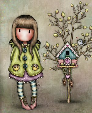 Full Diamond Painting kit - Gorjuss girl - Let Time Fly