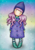 Full Diamond Painting kit - Gorjuss girl - Northern Lights