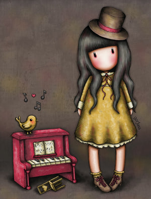 Full Diamond Painting kit - Gorjuss girl - Little Melody