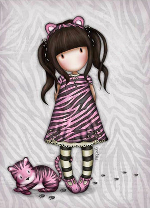 Full Diamond Painting kit - Gorjuss girl - Ruby Tiger