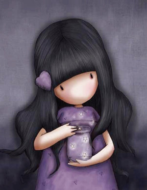 Full Diamond Painting kit - Gorjuss girl - We Can All Shine