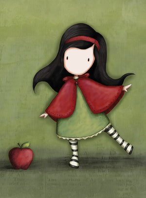 Full Diamond Painting kit - Gorjuss girl - Little Red