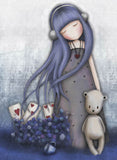Full Diamond Painting kit - Gorjuss girl - Dear Alice