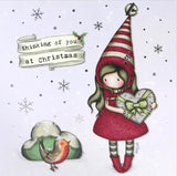 Full Diamond Painting kit - Gorjuss girl - Thinking Of You At Christmas (Pixie)