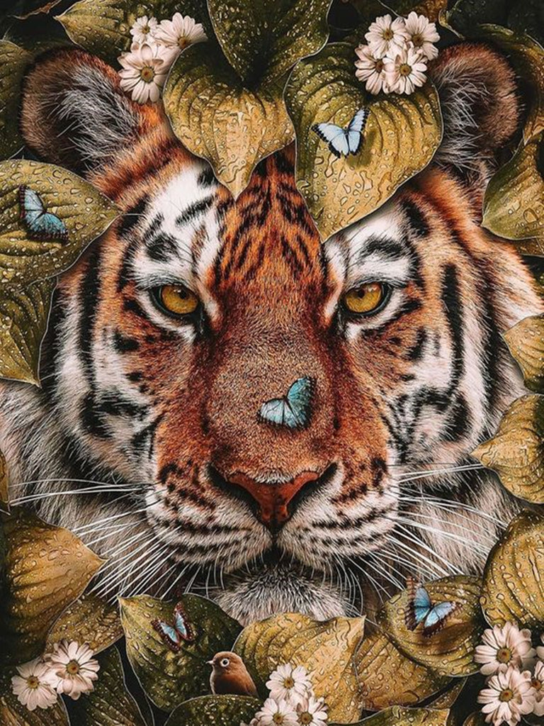 Full Diamond Painting kit - Tiger