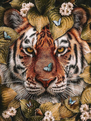 Full Diamond Painting kit - Tiger