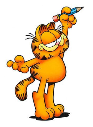 Full Diamond Painting kit - Garfield