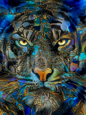 Full Diamond Painting kit - Tiger