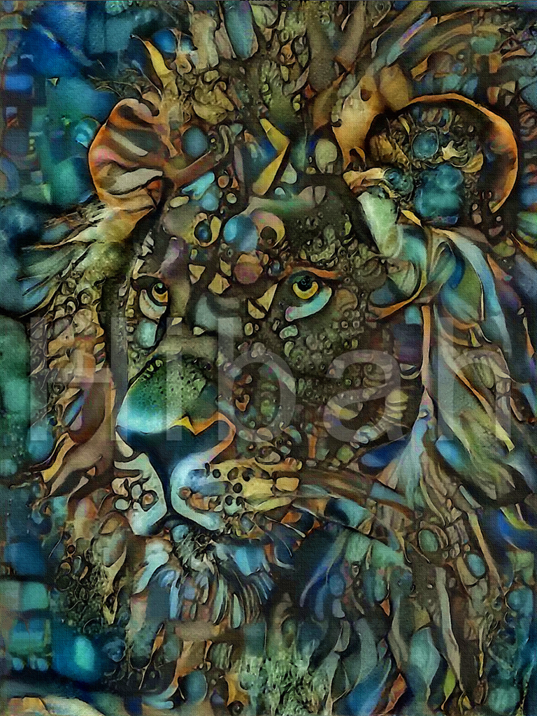 Full Diamond Painting kit - Lion