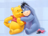 Full Diamond Painting kit - Eeyore and Winnie the Pooh