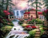 Full Diamond Painting kit - Beautiful waterfall